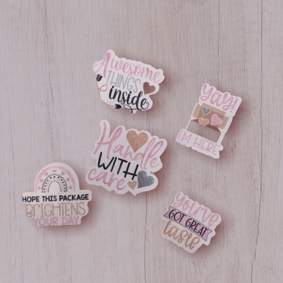 100 Shipping Stickers - Picture 1 of 3